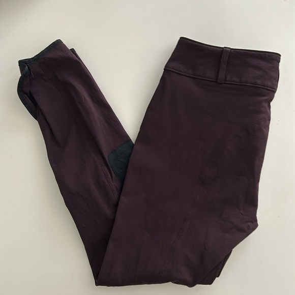 The Tailored Sportsman Trophy Hunter Low Rise Boysenberry Breeches 26R - Picture 5 of 11